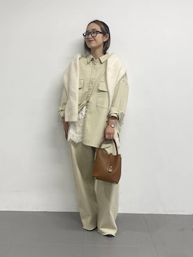 「アイテム（キャミソール）」を使った、babyloneyuumiさん（レディース・158cm・20代）の冬コーディネート