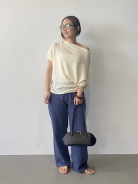 「AIM（エイム）のアイテム」を使った、babyloneyuumiさん（レディース・158cm）の春コーディネート