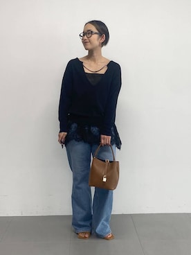 babyloneyuumiさん（レディース・158cm）の冬コーディネート