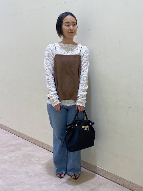ストレッチレースプルオーバー（Tシャツ/カットソー）｜BABYLONE