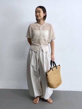 「BABYLONE（バビロン）のアイテム」を使った、babyloneyuumiさん（レディース・158cm）の夏コーディネート