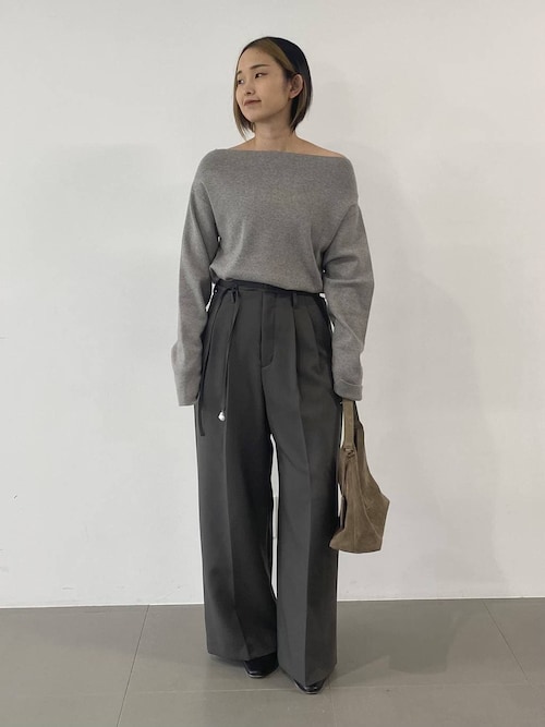 オフショルハイゲージプルオーバー（ニット/セーター）｜BABYLONE