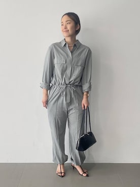 「ADD CULUMN（アドカラム）のアイテム」を使った、babyloneyuumiさん（レディース・158cm）の春コーディネート