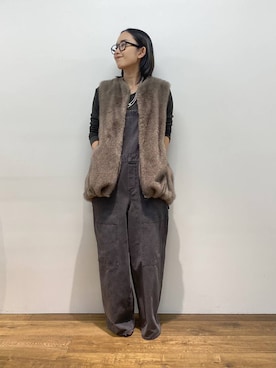 「アイテム（カーディガン/ボレロ）」を使った、babyloneyuumiさん（レディース・158cm）の夏コーディネート