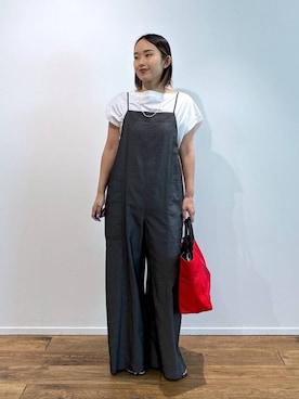 「NOMADIS（ノマディス）のアイテム」を使った、babyloneyuumiさん（レディース・158cm）の夏コーディネート