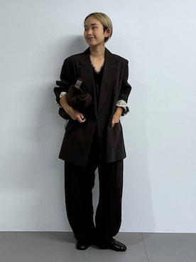 「MOHI（モヒ）のアイテム」を使った、babyloneyuumiさん（レディース・158cm）の秋コーディネート