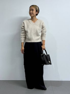 「MOHI（モヒ）のアイテム」を使った、babyloneyuumiさん（レディース・158cm）の秋コーディネート