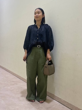 「アイテム（カーゴパンツ）」を使った、babyloneyuumiさん（レディース・158cm・20代）の夏コーディネート