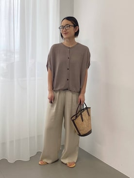 「BABYLONE（バビロン）のアイテム」を使った、babyloneyuumiさん（レディース・158cm）の春コーディネート