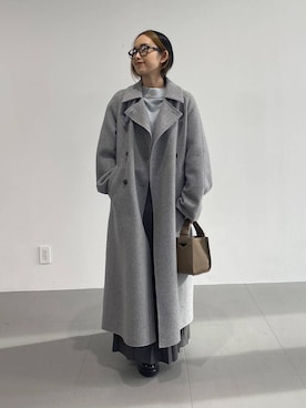 「BABYLONE（バビロン）のアイテム（スカート）」を使った、babyloneyuumiさん（レディース・158cm）の秋コーディネート