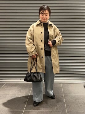 「アイテム（その他アウター）」を使った、nakamichiiさん（レディース・150cm）の春コーディネート