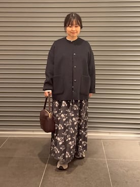 「アイテム（その他アウター）」を使った、nakamichiiさん（レディース・150cm）の秋コーディネート