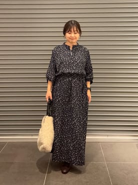 「アイテム（パンプス）」を使った、nakamichiiさん（レディース・150cm）の秋コーディネート