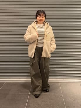 「アイテム（その他アウター）」を使った、nakamichiiさん（レディース・150cm）の秋コーディネート