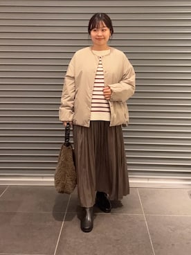 「季節の変わり目羽織コーデ」｜nakamichiiさん（レディース・150cm）の秋コーディネート