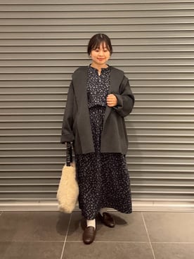 「アイテム（パンプス）」を使った、nakamichiiさん（レディース・150cm）の秋コーディネート