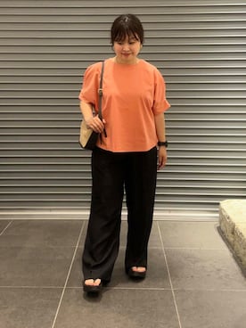 「MARCO BIANCHINI（マルコビアンチーニ）のアイテム」を使った、nakamichiiさん（レディース・150cm）の夏コーディネート