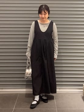 「アイテム（パンプス）」を使った、nakamichiiさん（レディース・150cm）の秋コーディネート