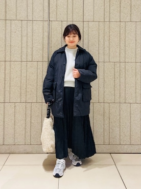 「アイテム（その他アウター）」を使った、nakamichiiさん（レディース・150cm）の秋コーディネート