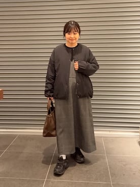 「冬の注目アウター」｜nakamichiiさん（レディース・150cm）の秋コーディネート