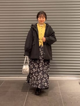 「アイテム（Tシャツ/カットソー）」を使った、nakamichiiさん（レディース・150cm）の秋コーディネート