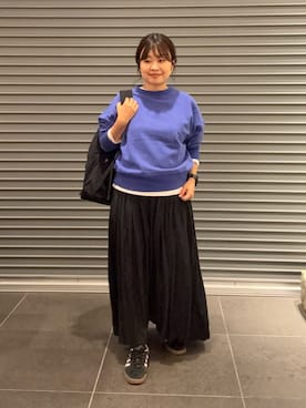 「アイテム（バックパック/リュック）」を使った、nakamichiiさん（レディース・150cm）の秋コーディネート