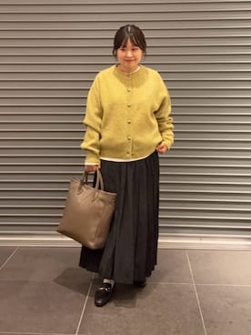 「アイテム（パンプス）」を使った、nakamichiiさん（レディース・150cm）の秋コーディネート