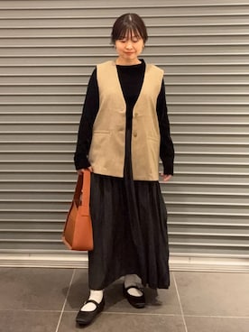 nakamichiiさん（レディース・150cm）の秋コーディネート