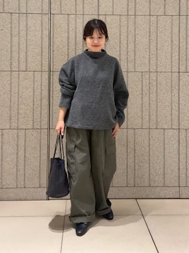 「アイテム（その他トップス）」を使った、nakamichiiさん（レディース・150cm）の秋コーディネート