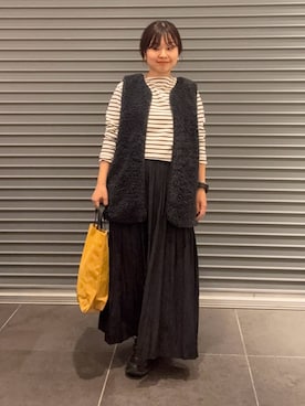 「アイテム（その他アウター）」を使った、nakamichiiさん（レディース・150cm）の秋コーディネート