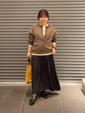 「アイテム（パンプス）」を使った、nakamichiiさん（レディース・150cm）の秋コーディネート