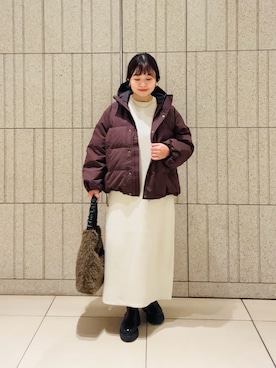 「アイテム（ワンピース/ドレス）」を使った、nakamichiiさん（レディース・150cm）の秋コーディネート