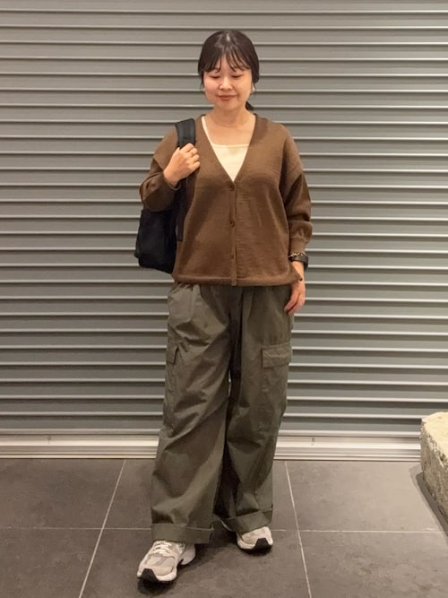 アーバンリサーチドアーズ　ウォッシャブルドライニットカーディガン　グレー URBAN RESEARCH DOORS（アーバンリサーチドアーズ） カーディガン