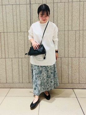 「URBAN RESEARCH DOORS（アーバンリサーチドアーズ）のアイテム（ショルダーバッグ）」を使った、nakamichiiさん（レディース・150cm）の春コーディネート