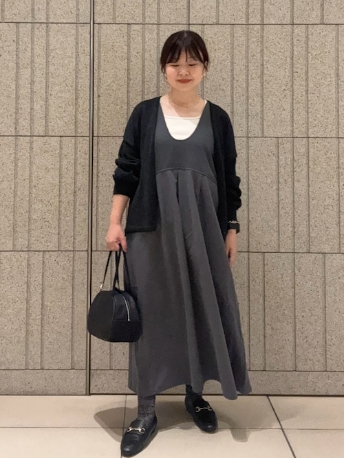 アーバンリサーチドアーズ　ウォッシャブルドライニットカーディガン　グレー URBAN RESEARCH DOORS（アーバンリサーチドアーズ） カーディガン