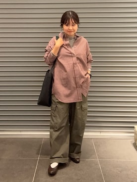 「アイテム（パンプス）」を使った、nakamichiiさん（レディース・150cm）の秋コーディネート