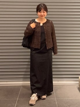 「アイテム（バックパック/リュック）」を使った、nakamichiiさん（レディース・150cm）の秋コーディネート