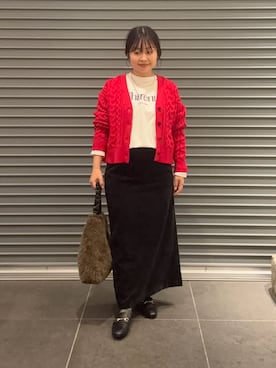 「アイテム（パンプス）」を使った、nakamichiiさん（レディース・150cm）の秋コーディネート
