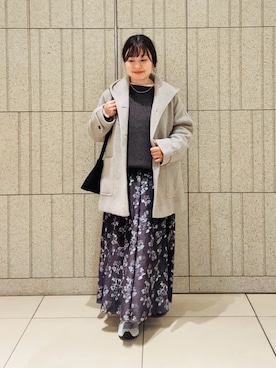 「アイテム（その他アウター）」を使った、nakamichiiさん（レディース・150cm）の秋コーディネート