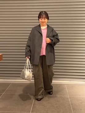 「アイテム（その他アウター）」を使った、nakamichiiさん（レディース・150cm）の秋コーディネート