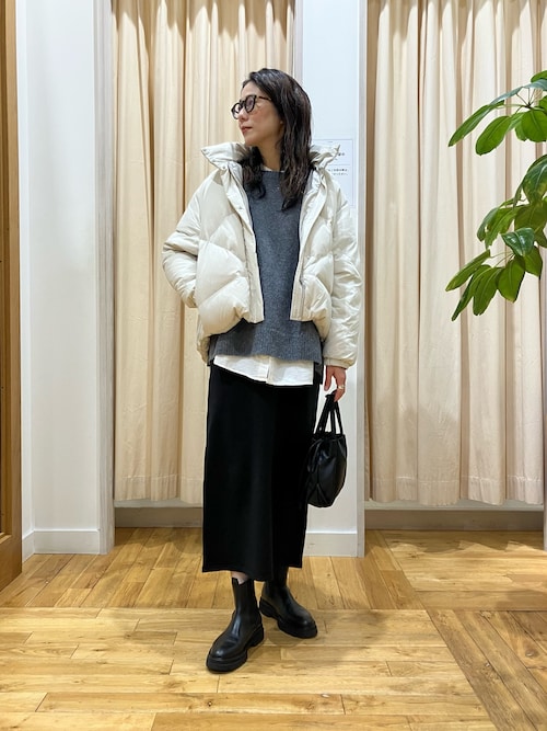 セール】『仁村紗和さん着用』『UR TECH 200日ニット』ストレート