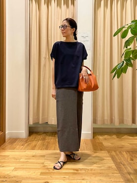 「RODE SKO（ロデスコ）のアイテム（サンダル）」を使った、kimmyさん（レディース・168cm）の夏コーディネート