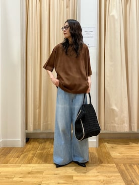 「EKAL（エカル）のアイテム」を使った、kimmyさん（レディース・168cm）の春コーディネート