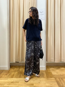 「RODE SKO（ロデスコ）のアイテム」を使った、kimmyさん（レディース・168cm）の夏コーディネート