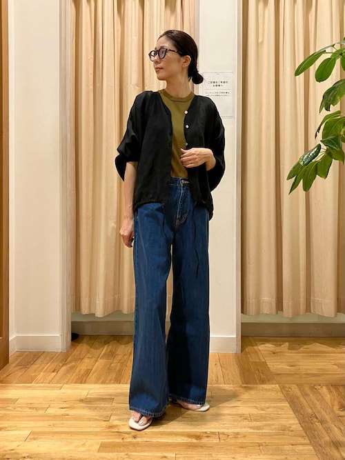 『別注』Lee×DOORS　ワイドストレートパンツ