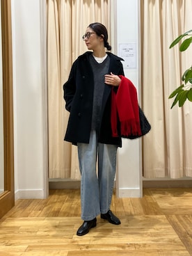 「高身長女子」｜kimmyさん（レディース・168cm）の冬コーディネート