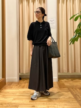 「ポロニット」｜kimmyさん（レディース・168cm）の秋コーディネート