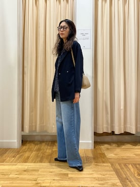 「Lee（リー）のアイテム（パンツ）」を使った、kimmyさん（レディース・168cm）の春コーディネート