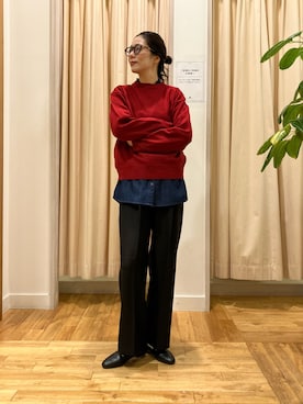 「アイテム（シューズ）」を使った、kimmyさん（レディース・168cm）の秋コーディネート