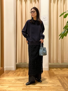 「かぐれ」｜「アイテム（スウェット）」を使った、kimmyさん（レディース・168cm）の秋コーディネート